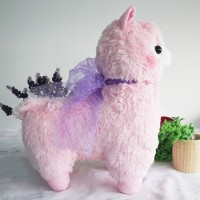 Creative Custom Colorful cute soft llamas Stuffed animal Alpaca Plush toys