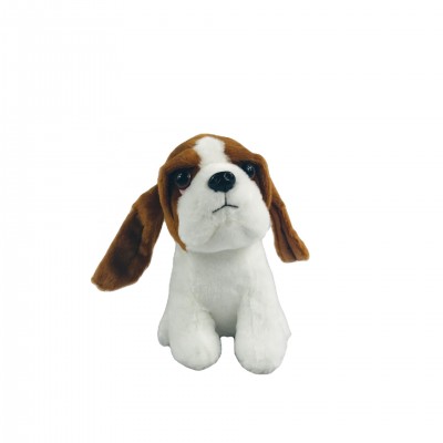 custom small cute basset hound dog plushie stuffed puppy dog plush toy