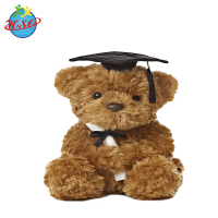 Animal plush toy teddy bear plush toy graduation plush toy