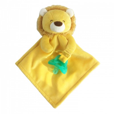 Custom Baby Blanket Teddy Bear Comforter Soft Plush Doudou Baby Toy