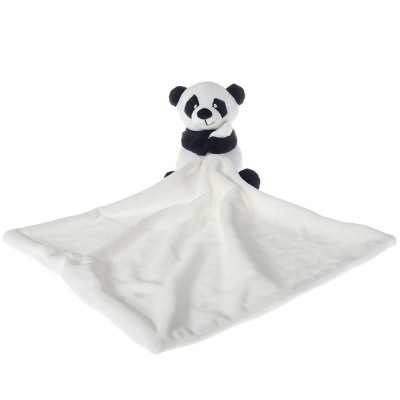 Soft Baby Blanket With Stuffed Animal Koala & Panda Bear Toy Comforter