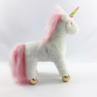 Custom stuffed peluches unicornio soft baby stuff cute plush unicorn toys