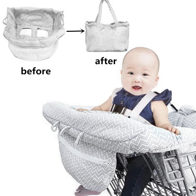 Foldable Baby Kids Shopping Cart Seat Cushion Baby Protection Nursing Cover